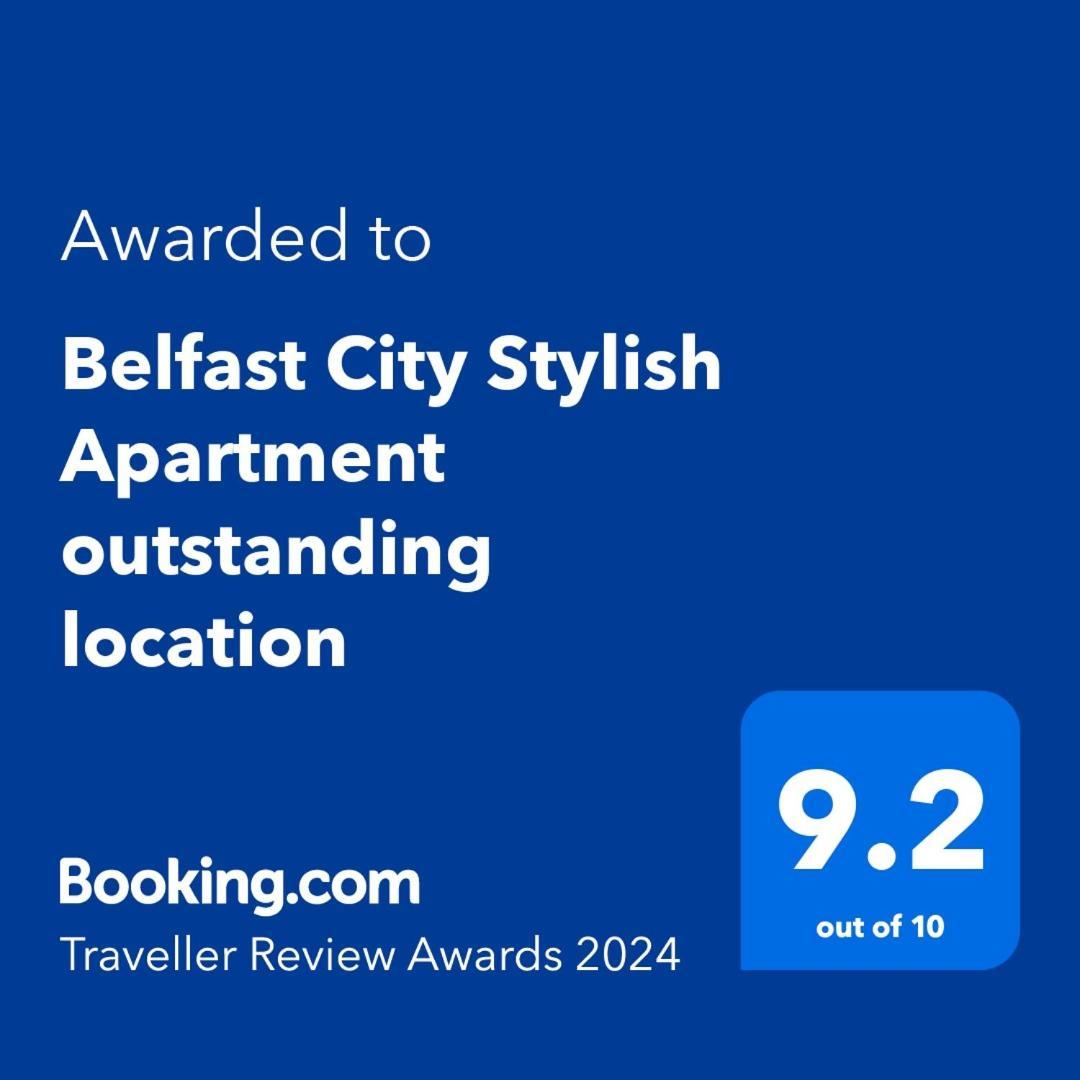 Central Belfast Modern Apartment Great Location Free Parking Buitenkant foto